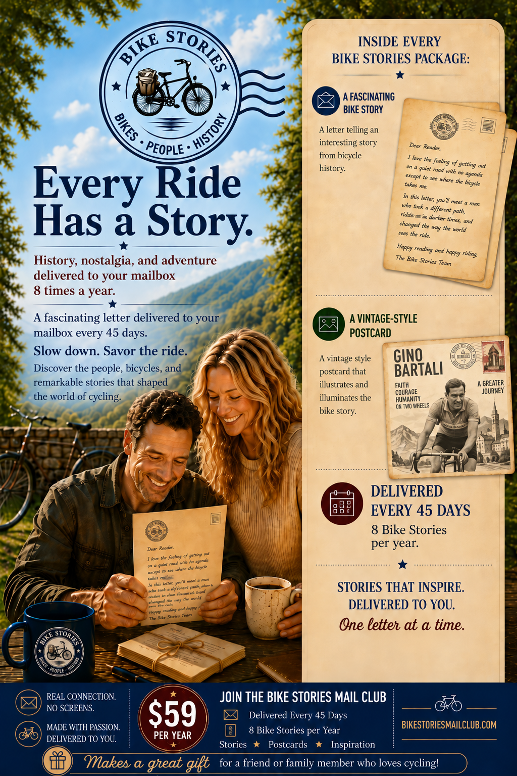 Bike Stories Annual Subscription